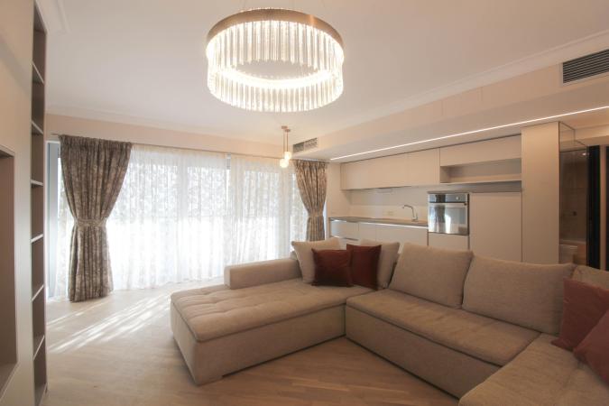 3 luxury rooms with underground parking and terrace - Herastrau Park