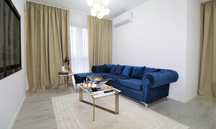 Apartament 3 camere LUX -Sisesti - imobil 2020-loc parcare-incalzire pardoseala