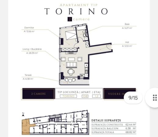 2 camere Lux,  Mall Promenada