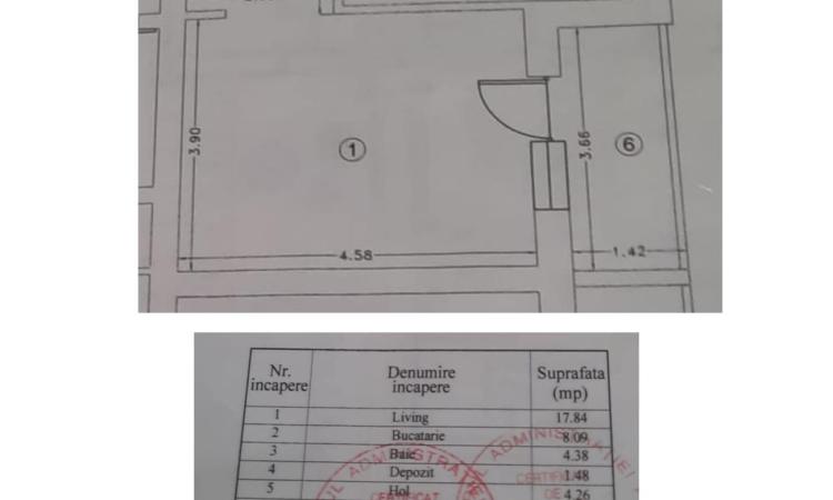 GARSONIERĂ decomandată | RIN Vitan | Disponibilă imediat | Zonă liniștită |