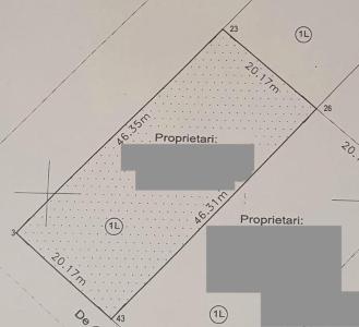 Teren 933mp | Dubla deschidere | Nichita Stanescu | Mogosoaia