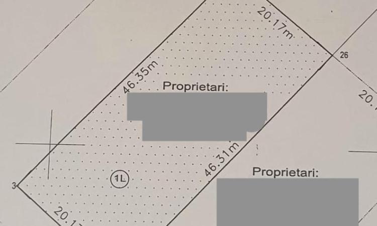 Teren 933mp | Dubla deschidere | Nichita Stanescu | Mogosoaia