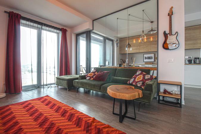 Pipera/Aviatiei - 2 Camere - Parcare subterana - Cloud 9 Residence