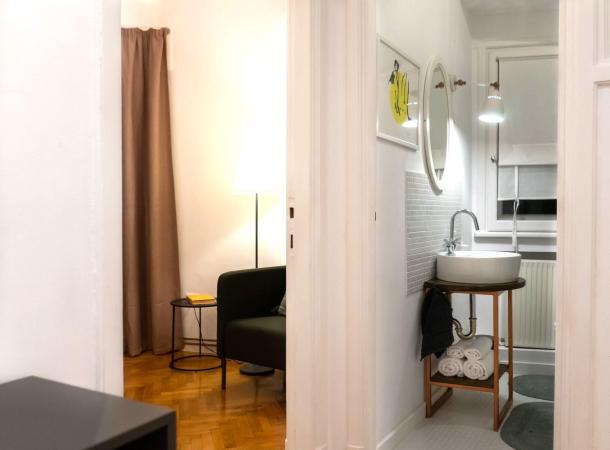 Apartament ultracentral, imobil Art Deco, amenajare deosebita