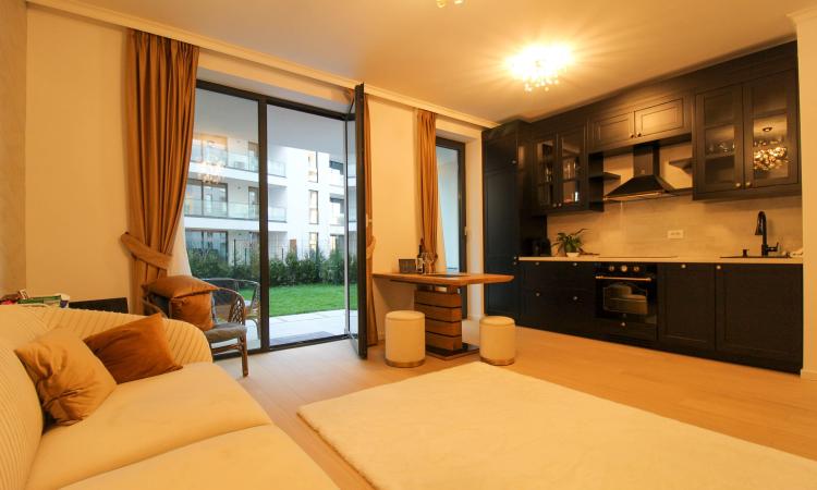2 camere | Curte 46mp | Complet mobilat si utilat | The Ivy Residence | Baneasa