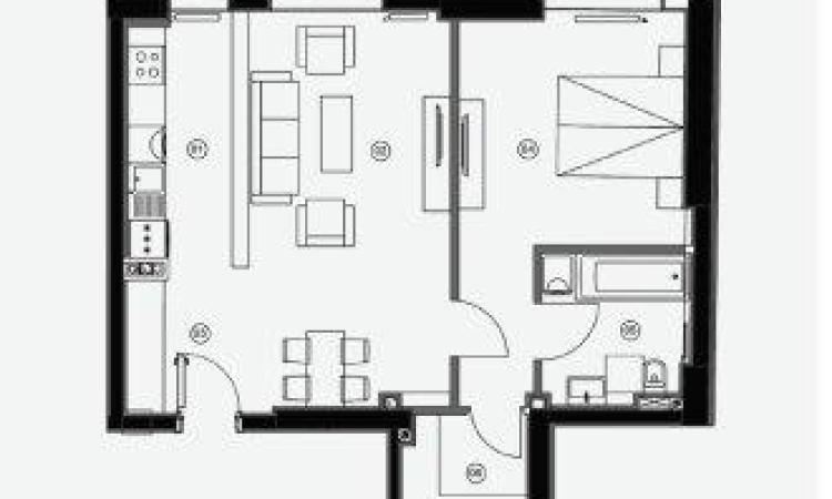 2 Camere - Aviatiei Towers - Panoramic View- Dressing
