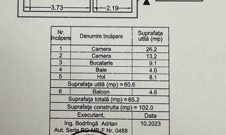 Apartament cu 2 camere la Exigent Plaza - AFI Cotroceni - Drumul Taberei