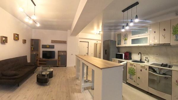 Inchiriere apartament 2 camere, bloc nou, mobilat si utilat modern