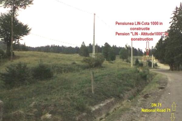Sinaia | Teren intravilan 5.000 mp | DN71 | Cota 1000