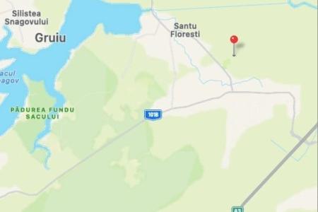 Teren 21.800 mp de vânzare – oportunitate pentru dezvoltare rezidențială în Gruiu, lângă Snagov
