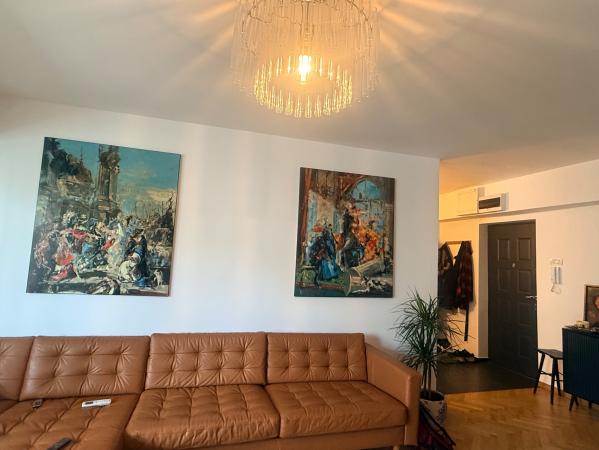 Apartament de vânzare 3 camere Titulescu - Piața Victoriei complet mobilat si utilat