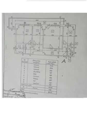 Apartament de vânzare 3 camere Titulescu - Piața Victoriei complet mobilat si utilat