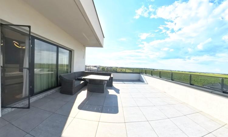 Apartament exclusivist 4 camere Tunari-Otopeni – Terasă de 85 mp – Parcare inclusă