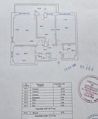 3 Camere - Bloc Nou - Parcul Teilor