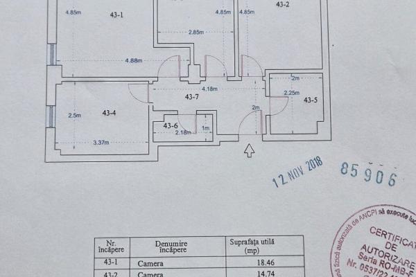 3 Camere - Bloc Nou - Parcul Teilor