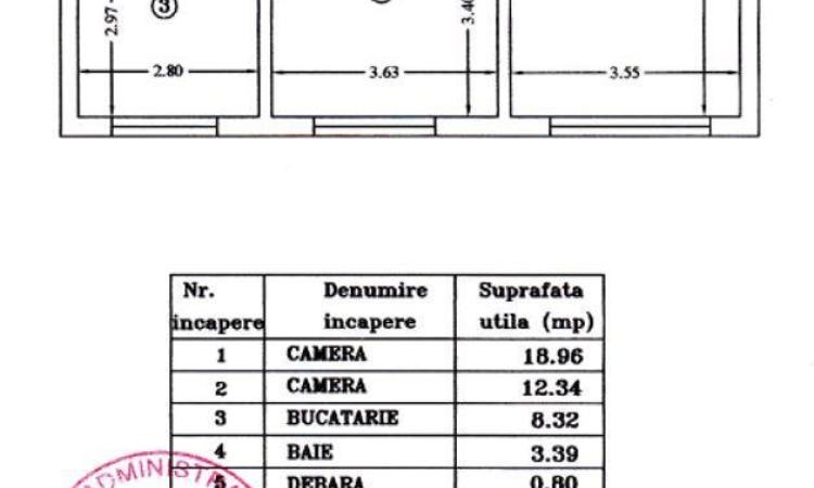 Apartament 2 camere de închiriat birou sau cabinet Piața Dorobanti