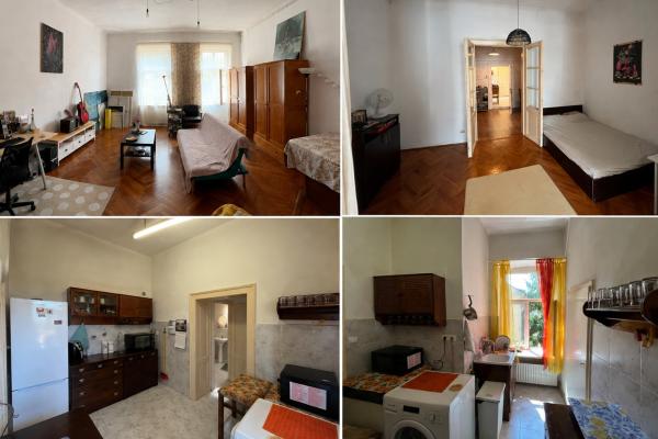 Apartament spațios1 cameră, 84 mp, în clădire istorică, pe malul Begai