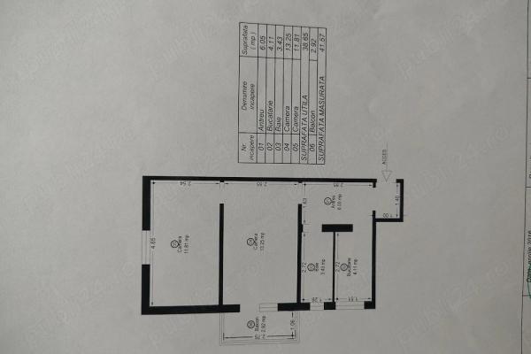 Apartament cu 2 camere, semidecomandat, situat în zona Șagului