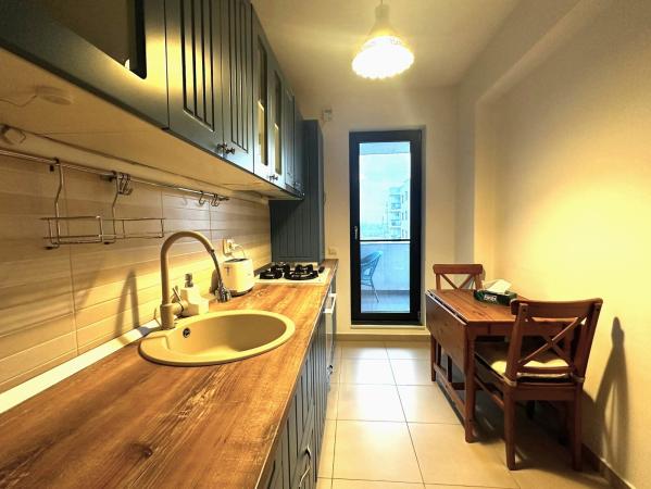 Apartament 2 camere premium|Greenfield, Baneasa|Loc parcare|Terasa