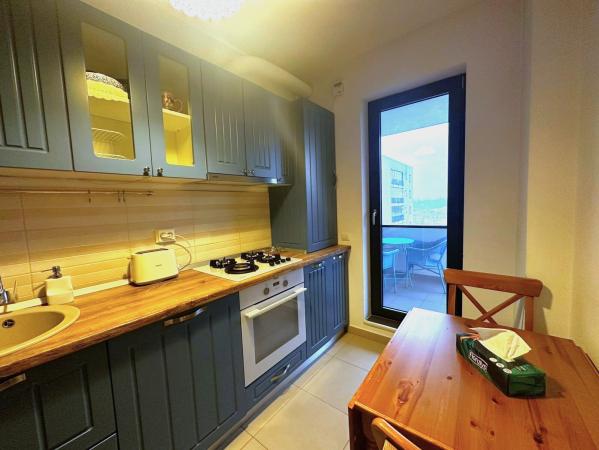 Apartament 2 camere premium|Greenfield, Baneasa|Loc parcare|Terasa