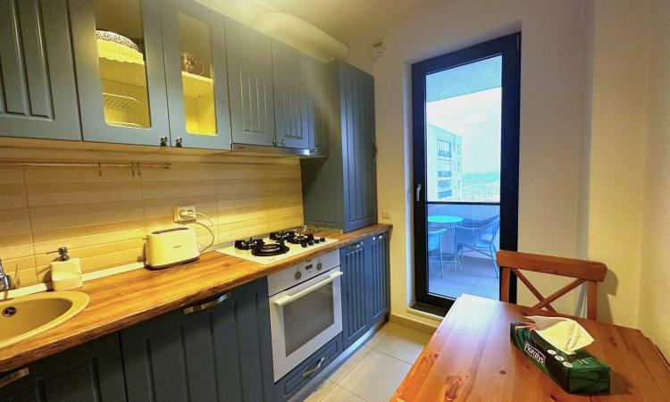 Apartament 2 camere premium|Greenfield, Baneasa|Loc parcare|Terasa