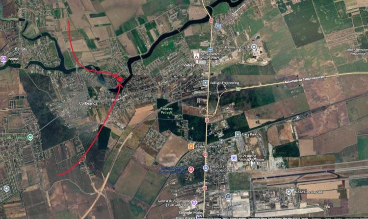 Corbeanca - Teren intravilan cu 88mp deschidere la lac