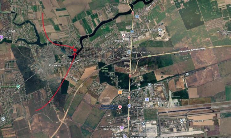Corbeanca - Teren intravilan cu 88mp deschidere la lac