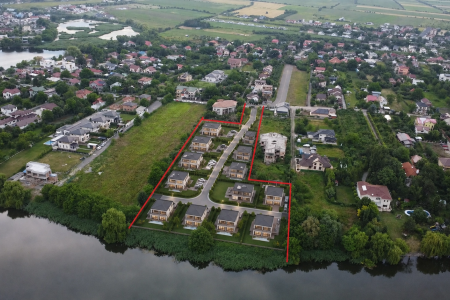 Corbeanca - Teren intravilan cu 88mp deschidere la lac
