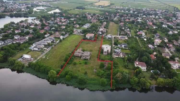 Corbeanca - Teren intravilan cu 88mp deschidere la lac