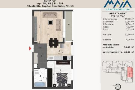Apartament Premium | Pitesti Nord | Central | Langa padure | Negru Voda