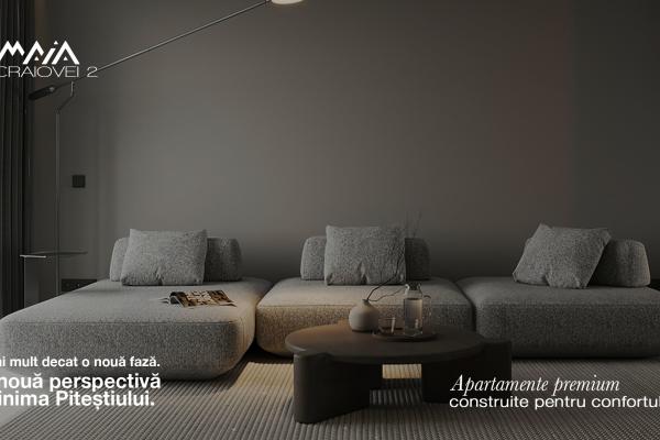 3 Camere Finisaje Premium | Incalzire in pardoseala | Pitesti | Ultracentral