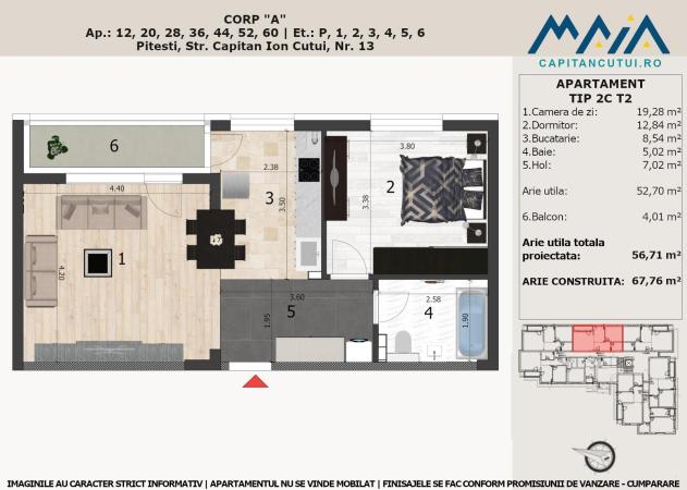 Apartament nou Negru Voda | Central | Aproape de padure