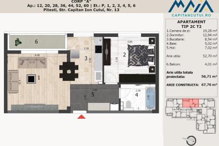 Apartament nou Negru Voda | Central | Aproape de padure