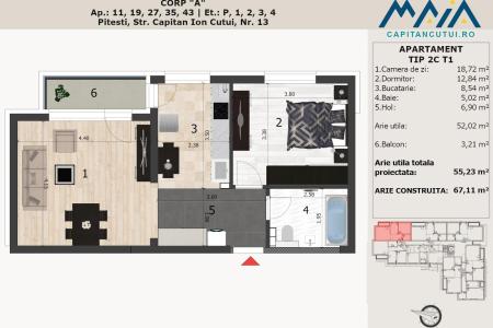 Apartament nou | Finisaje premium | Pitesti Negru Voda | Central | Langa padure