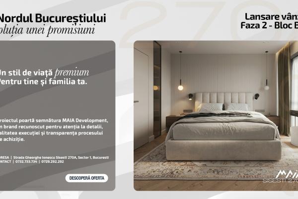 3 CAMERE | FINISAJE PREMIUM | SISESTI | LANGA METROU STRAULESTI