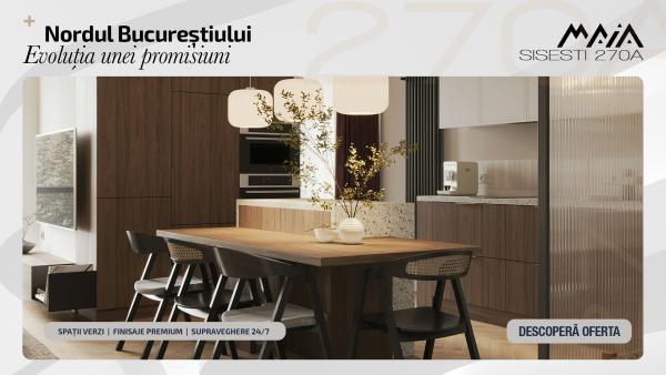 3 CAMERE | FINISAJE PREMIUM | SISESTI | LANGA METROU STRAULESTI