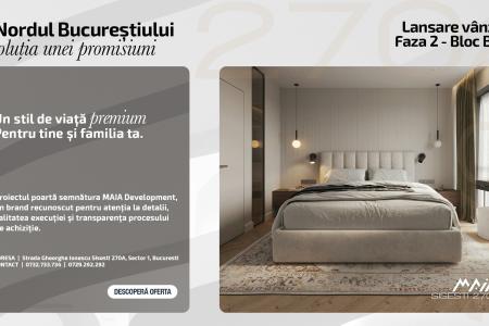 2 CAMERE | FINISAJE PREMIUM | BANEASA | LANGA METROU STRAULESTI