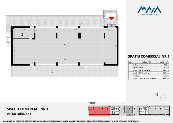 Spatiu comercial | Birouri | Clinica |  Cluj Napoca | Zorilor | Waldorf | Golden Tulip