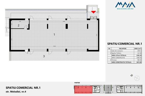 Spatiu comercial | Birouri | Clinica | Cluj Napoca | Zorilor | Waldorf | Golden Tulip