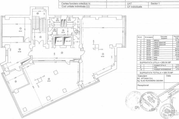 SPAȚIU DE BIROURI –etaj 5 INTEGRAL | 345mp- Gara de nord - 200m Metrou