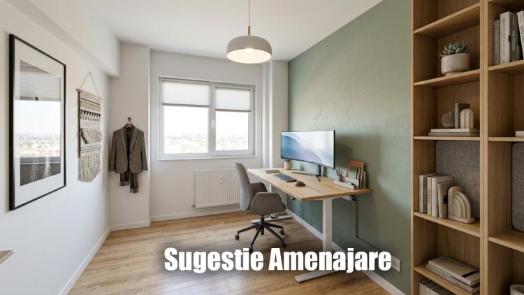 Apartament 3 camere decomandat, bucatarie mobilata si utilata, 79mp