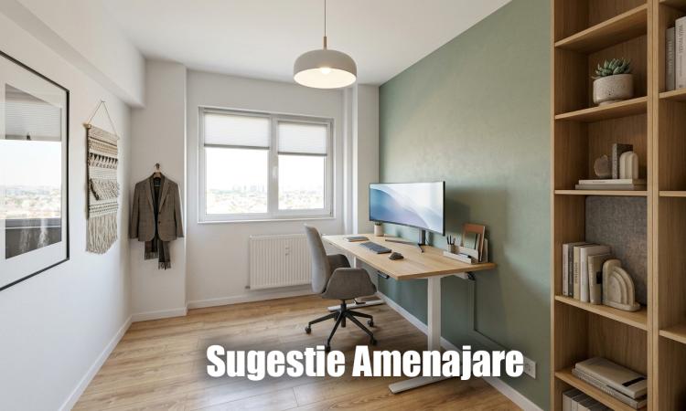 Apartament 3 camere decomandat, bucatarie mobilata si utilata, 79mp