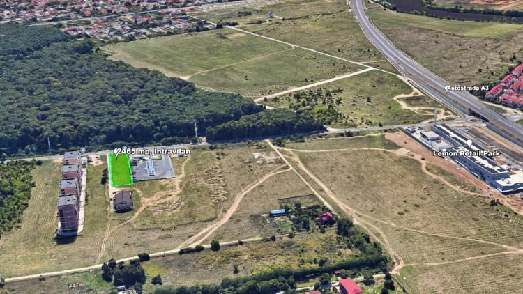 De vanzare teren 2465mp - Voluntari - Mall Lemon - A3