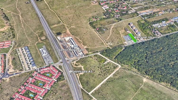 De vanzare teren 2465mp - Voluntari - Mall Lemon - A3